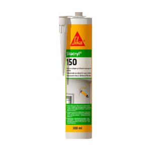 Sellante acrílico para fisuras y juntas Sikacryl®-150 (Cartucho 300 ml)