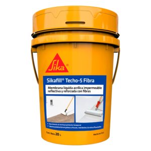 Impermeabilizante de techos y terrazas SikaFill® Techo-5 Fibra