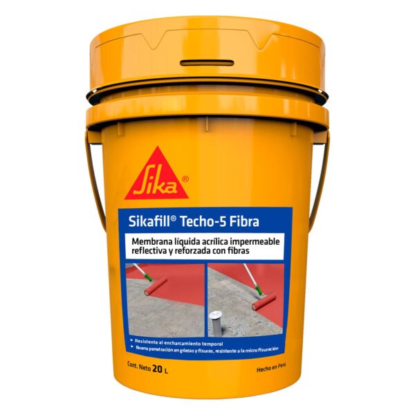 Impermeabilizante de techos y terrazas SikaFill® Techo-5 Fibra - Imagen 6